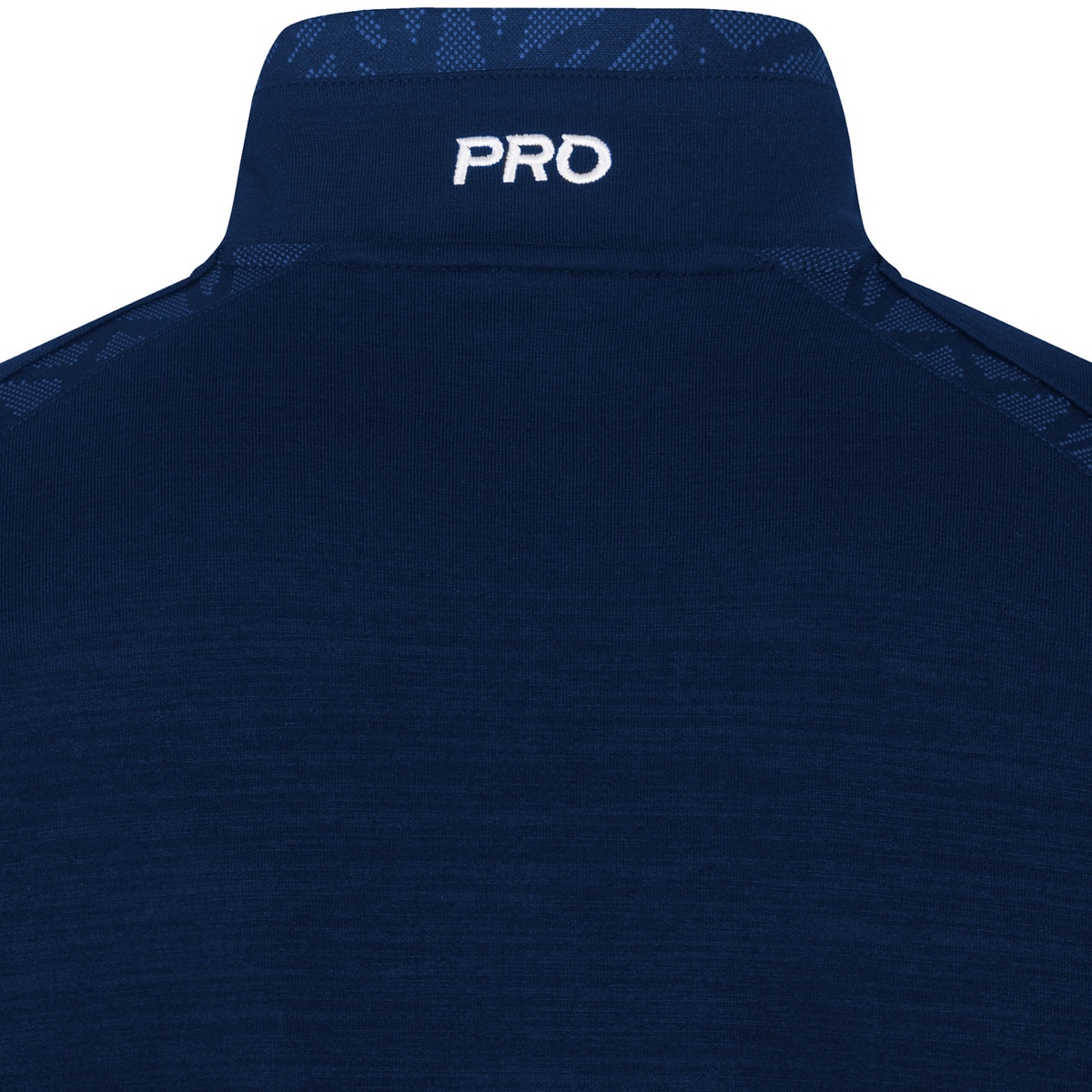 Higo Tracksuit Jacket: Blue, Back Collar